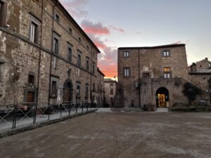 Piazza San Donato sunset